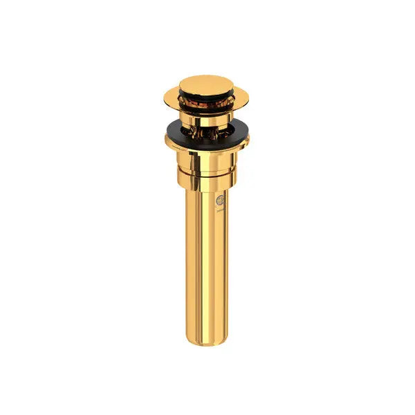 Lavatory Push Drain With Overflow - Plumbing Market