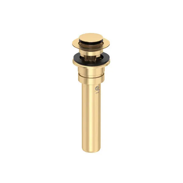 Lavatory Push Drain With Overflow - Plumbing Market