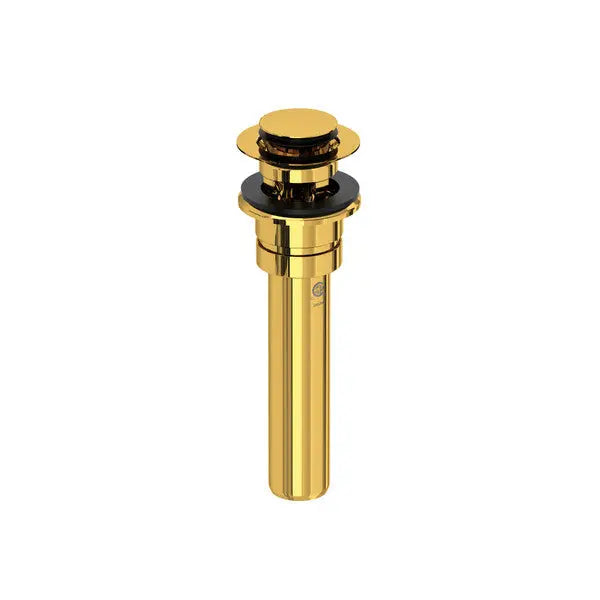 Lavatory Push Drain With Overflow - Plumbing Market