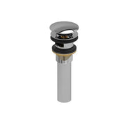 Lavatory Push Drain With Overflow - Plumbing Market