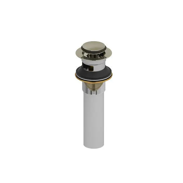 Lavatory Push Drain With Overflow - Plumbing Market