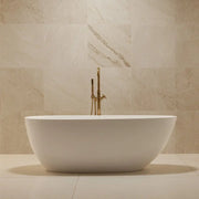 Liro Freestanding bathtub    60" x 30" x 24" TESSA WHITE 60