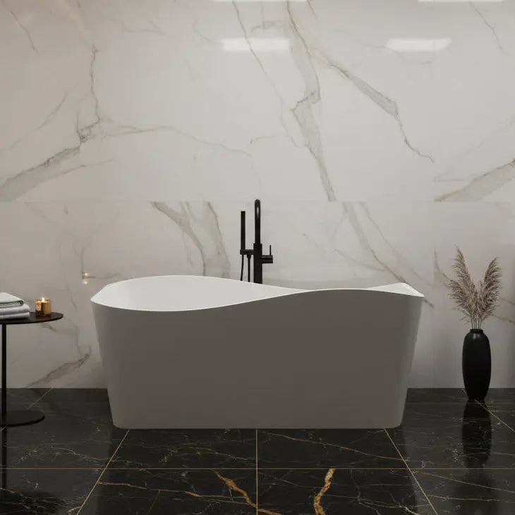 Liro Freestanding bathtub     60" x 31" x 23" LYRIC 60