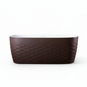 Liro Freestanding bathtub    67" x 32" x 24" TORINO BROWN 67