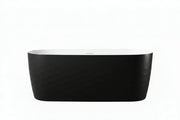 Liro Freestanding bathtub     67" x 32" x 24" TORINO MATTE BLACK 67