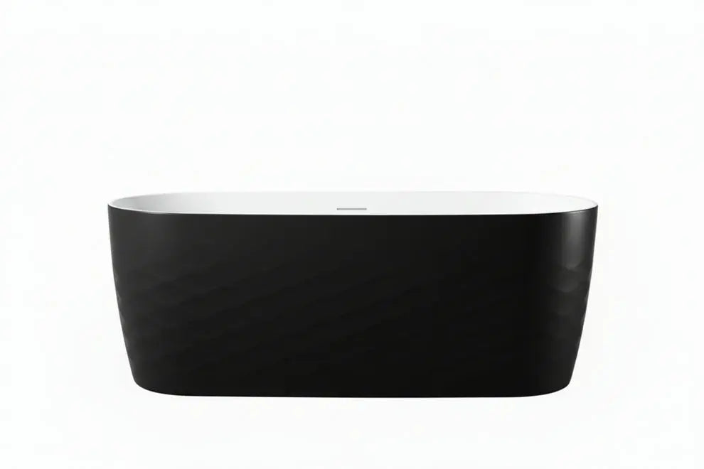 Liro Freestanding bathtub     67" x 32" x 24" TORINO MATTE BLACK 67