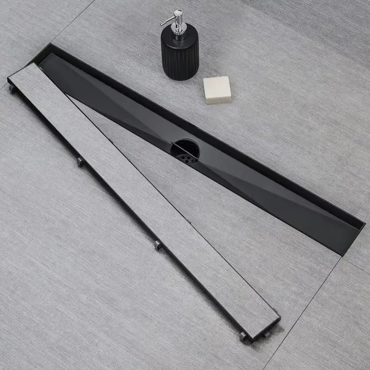 Liro Linear Drain Black Finish 60" SE02-60 BL
