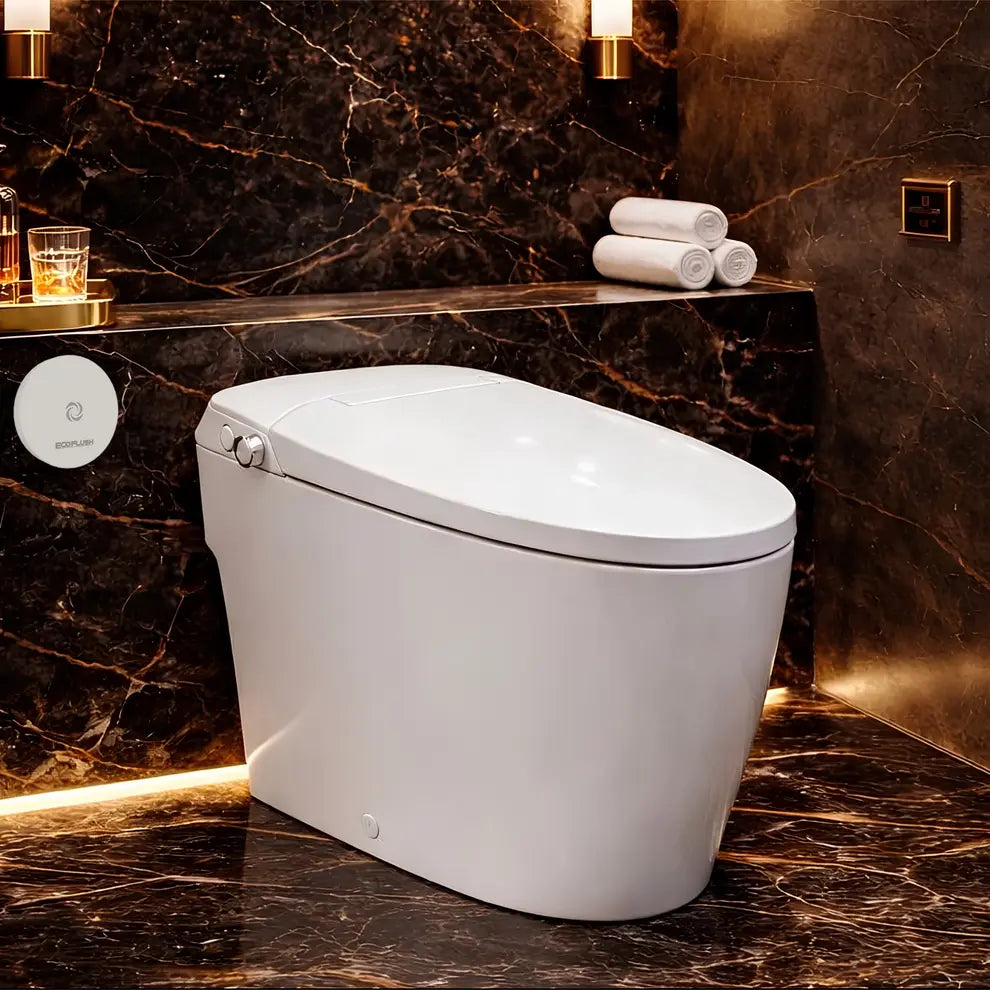 Liro Pure Pro Bidet Tankless Toilet Non Electric with Remote