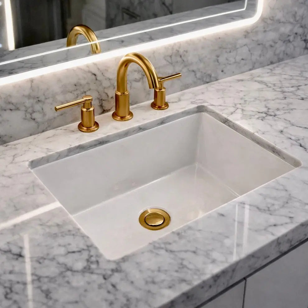 Liro Regal R-1812 undermount porcelain sink  R-1812