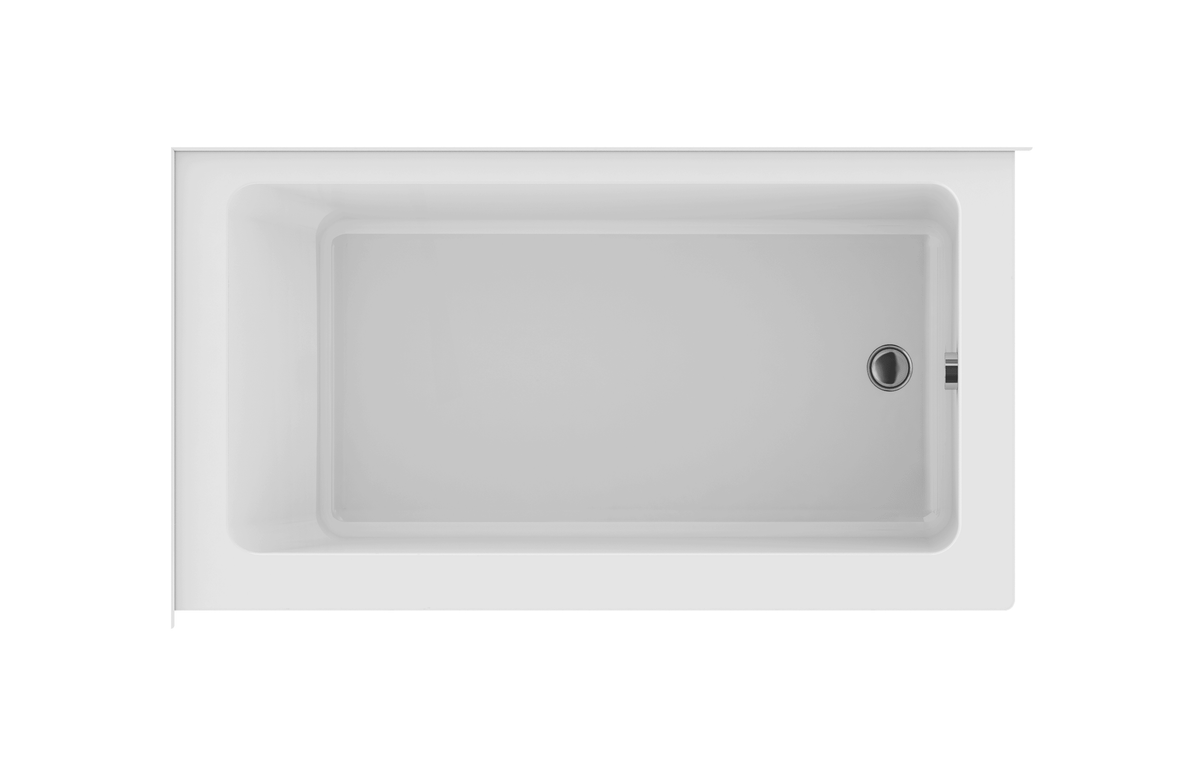 Oceania Loft 6031 Bathtub 60" x 31" x 22" - Alcove, Corner or Back-to-Wall