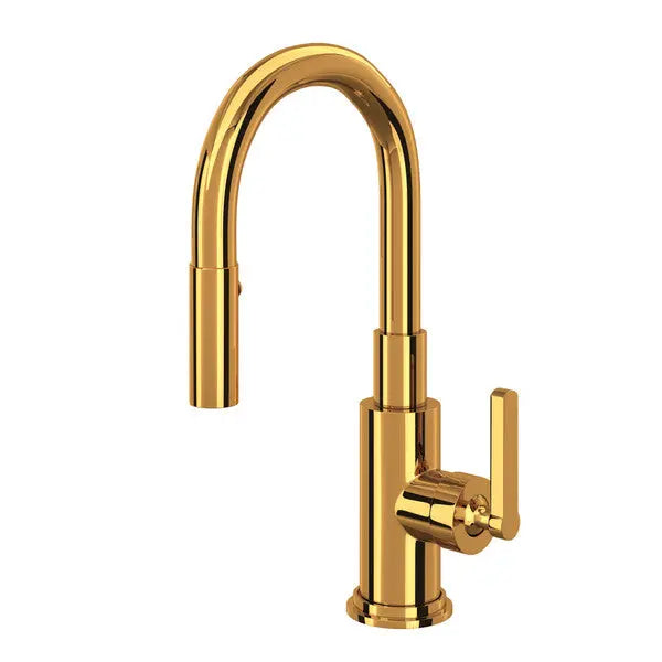Lombardia® Pull-Down Bar/Food Prep Kitchen Faucet - Plumbing Market