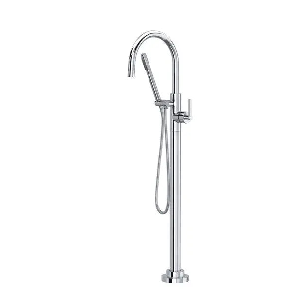 Lombardia® Single Hole Floor Mount Tub Filler Trim - Plumbing Market