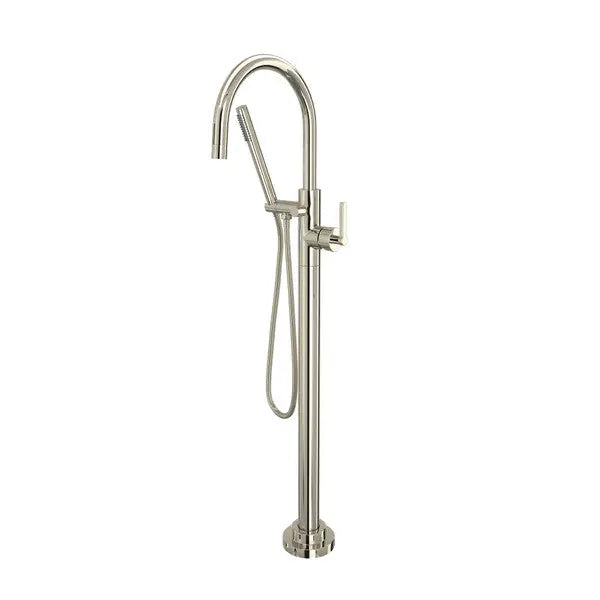 Lombardia® Single Hole Floor Mount Tub Filler Trim - Plumbing Market