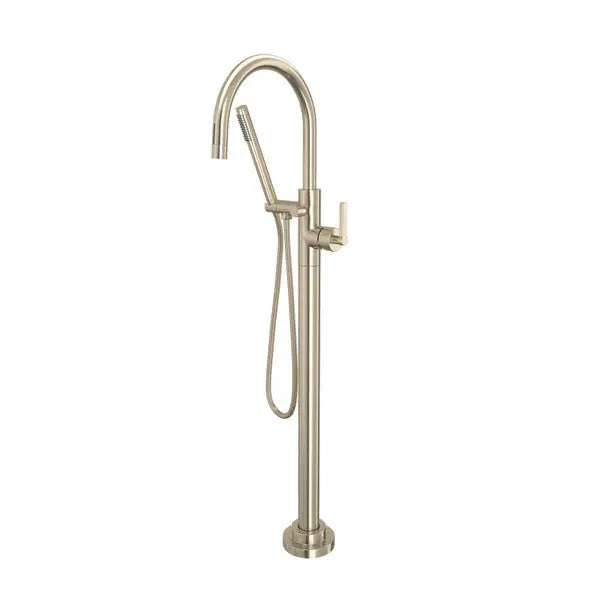Lombardia® Single Hole Floor Mount Tub Filler Trim - Plumbing Market