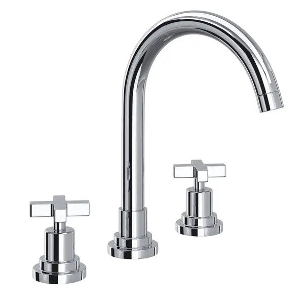 Lombardia® Widespread Lavatory Faucet With C-Spout - Plumbing Market