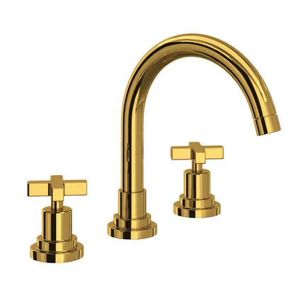 Lombardia® Widespread Lavatory Faucet With C-Spout - Plumbing Market