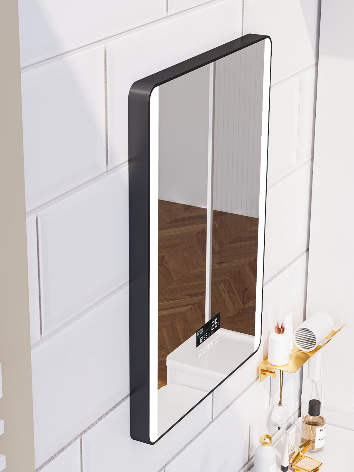 Ecoway Luna Bluetooth LED Mirror M1001 — Plumbing Market Canada