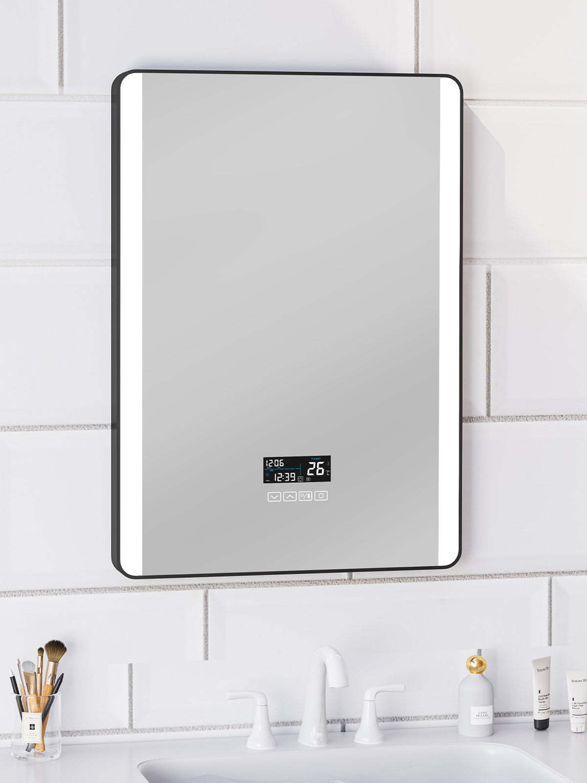 Ecoway Luna Bluetooth LED Mirror M1001 — Plumbing Market Canada