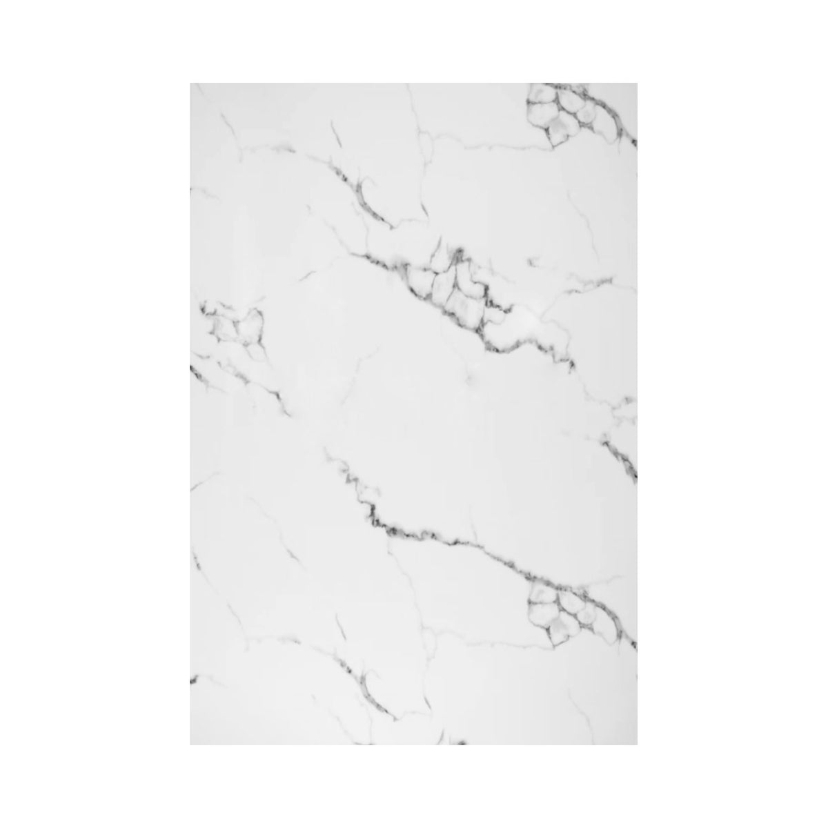 Zitta 36" x 76" Bianzo Wall, white marble imitation M36763A02ZM