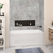 Zitta 60" x 76" Grezio Wall, concrete imitation M60763A01ZM