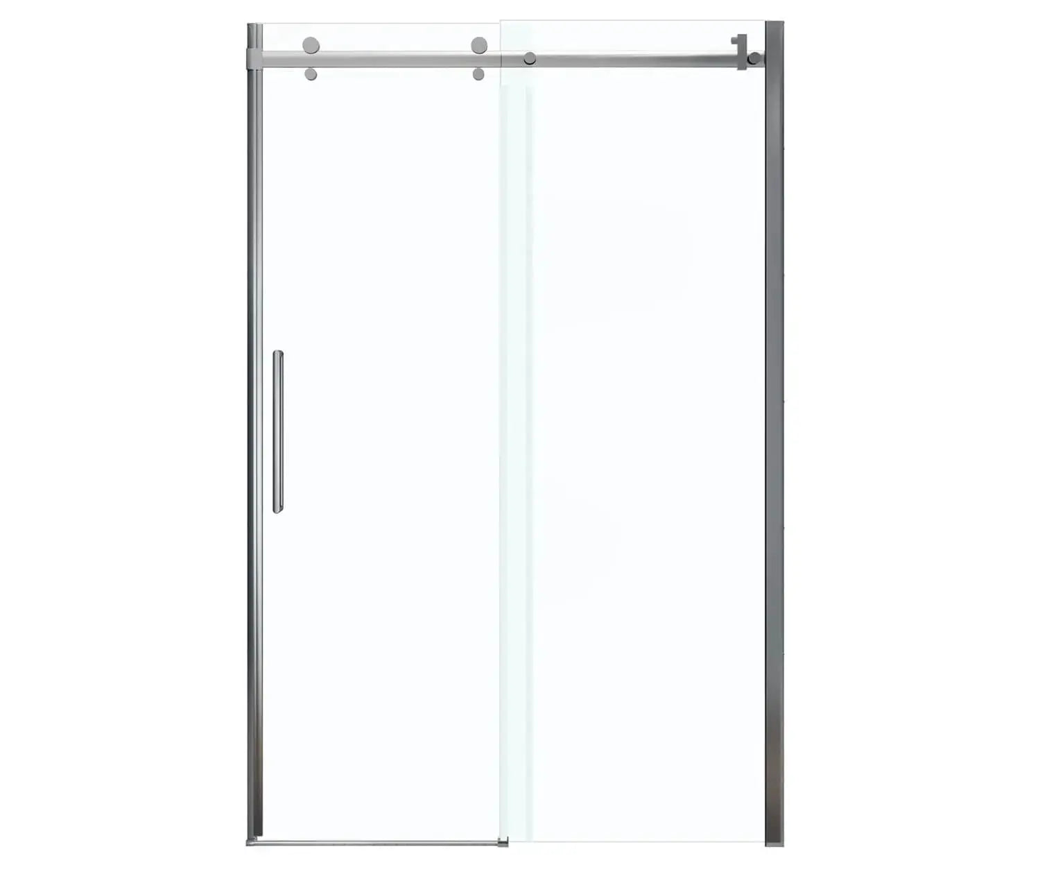 MAAX Halo 44 ½-47 x 78 ¾ in. 8mm Sliding Shower Door for Alcove Installation with Clear glass in Chrome - Plumbing Market