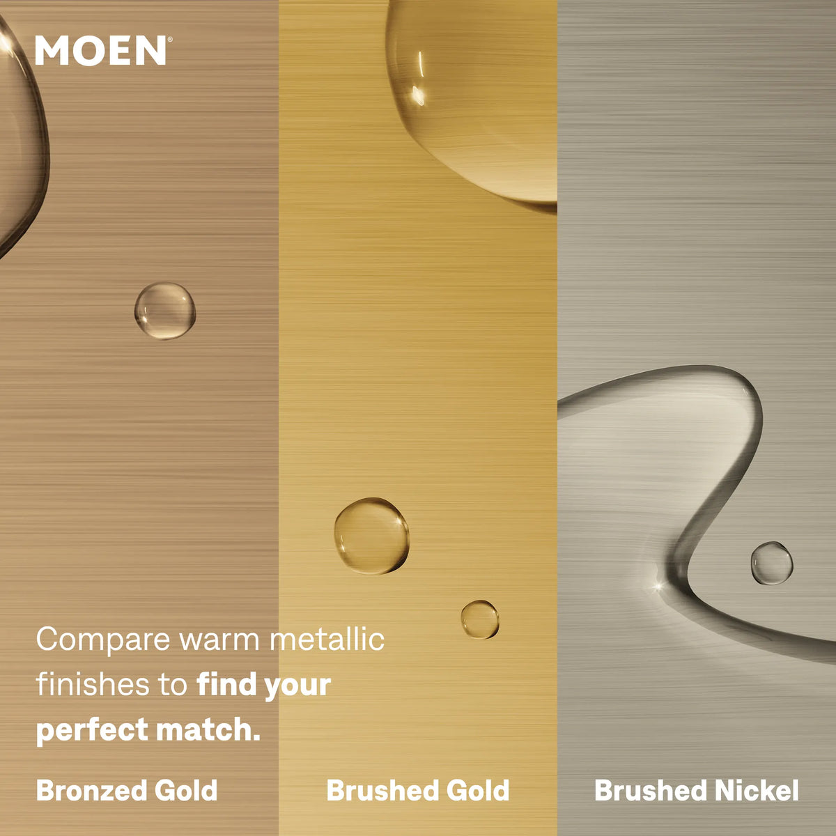 Moen Brantford Two-Handle High-Arc Bathroom Faucet 6610 in Brushed Nickel (6610BN) - view 4