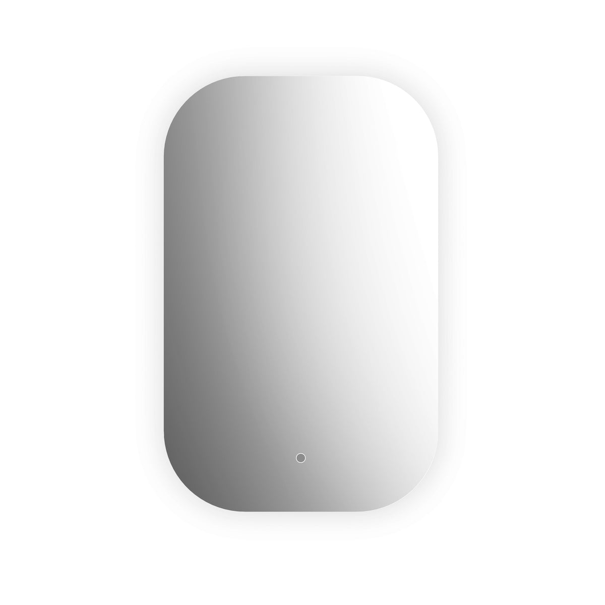 Kalia ECLIPSE Rect. Rounded Corners Backlit LED Illuminated Rectangular Rounded Corners Shape Mirror with Touch-Switch for Color Temperature Control 20 x 32 x 1¾ MR2105-570-001