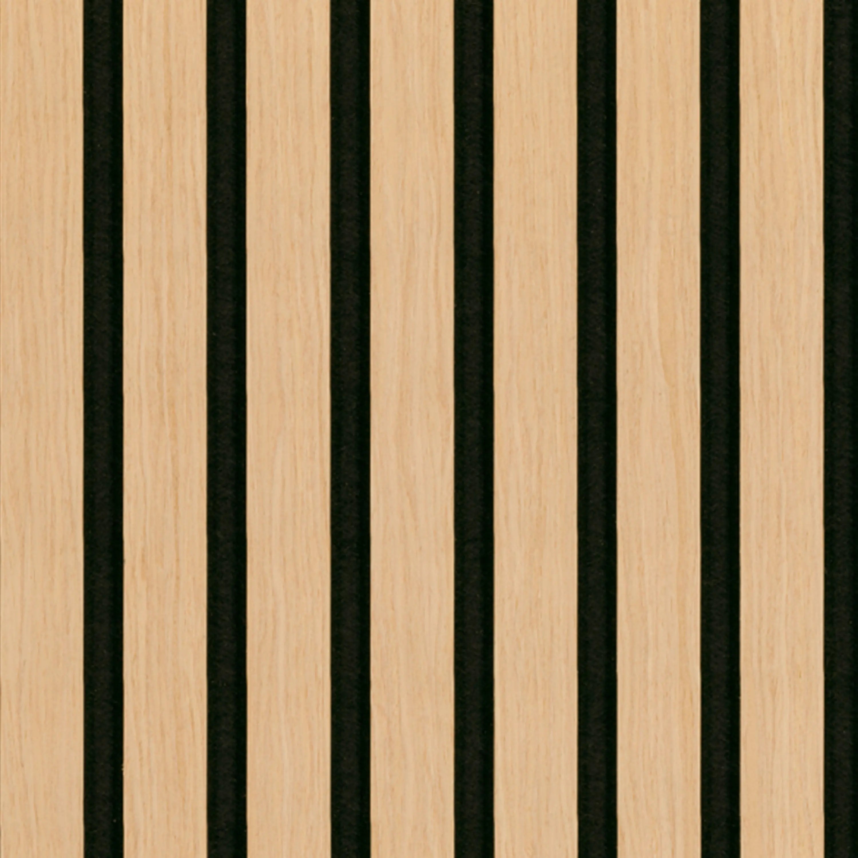 MSI Surfaces Almond 24x48 Fluted Acoustic Wood Slat Panel