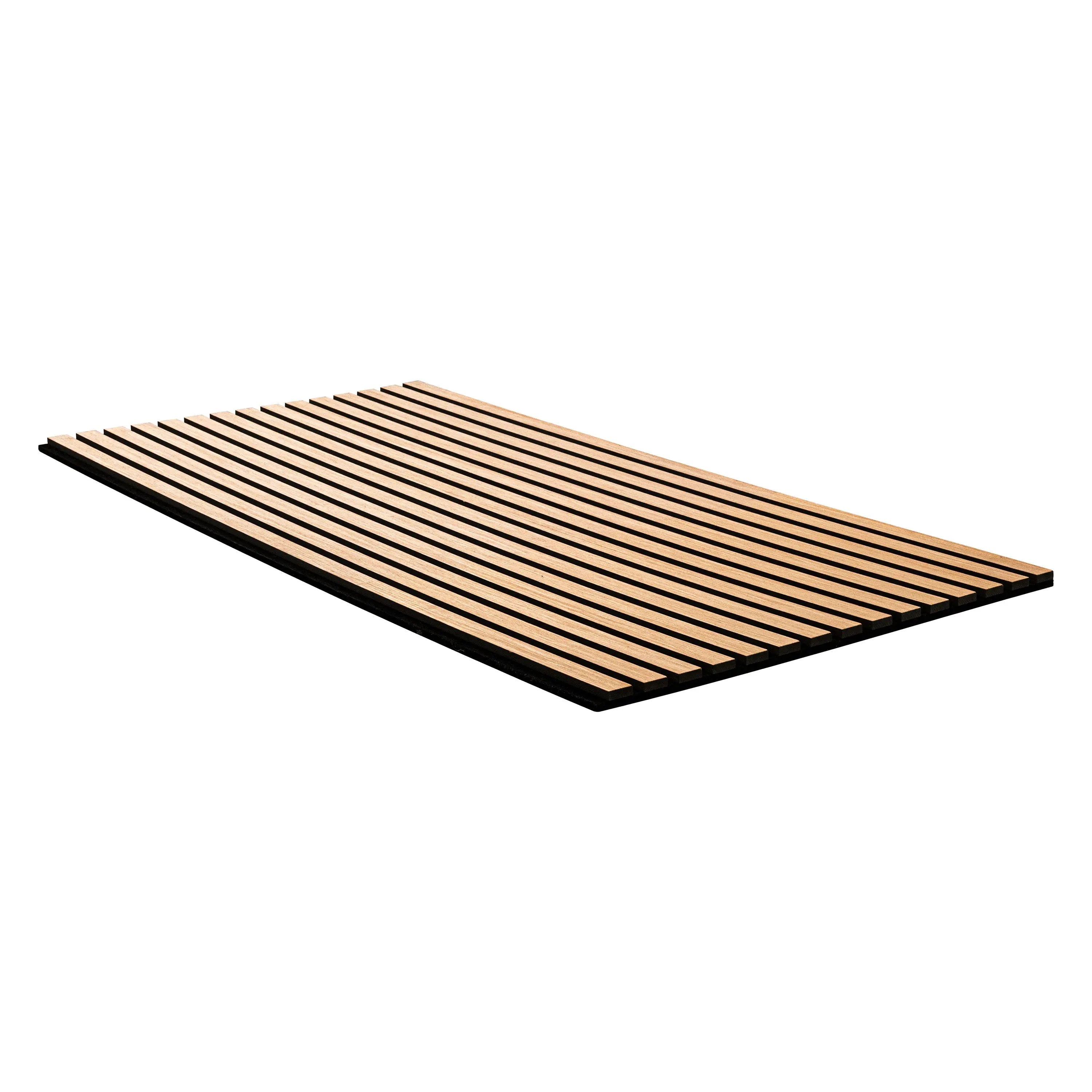 MSI Surfaces Almond 24x48 Fluted Acoustic Wood Slat Panel