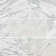 MSI Surfaces Arabescato Carrara 12X24 Honed TARACAR12240.38H - Plumbing Market