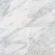 MSI Surfaces Arabescato Carrara 18X18 Honed TARACAR18180.38H - Plumbing Market
