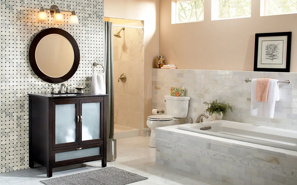 MSI Surfaces Arabescato Carrara Basketweave Marble Pattern Tile