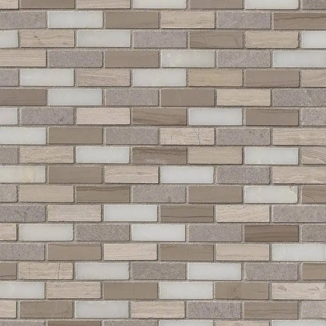 MSI Surfaces Arctic Storm Brick Pattern Tile SMOT-AS-10MM - Plumbing Market