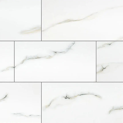 MSI Surfaces Aria Bianco 12X24 NARIBIA1224P - Plumbing Market