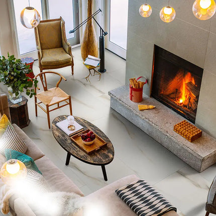 MSI Surfaces Aria Bianco 12X24 NARIBIA1224P - Plumbing Market