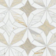 MSI Surfaces Athena Gold Estrella Polished Geometric Pattern Tile