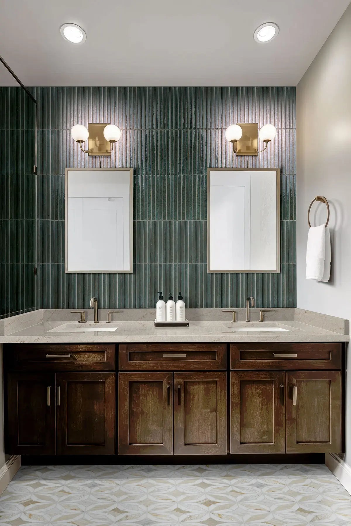 MSI Surfaces Athena Gold Estrella Polished Geometric Pattern Tile