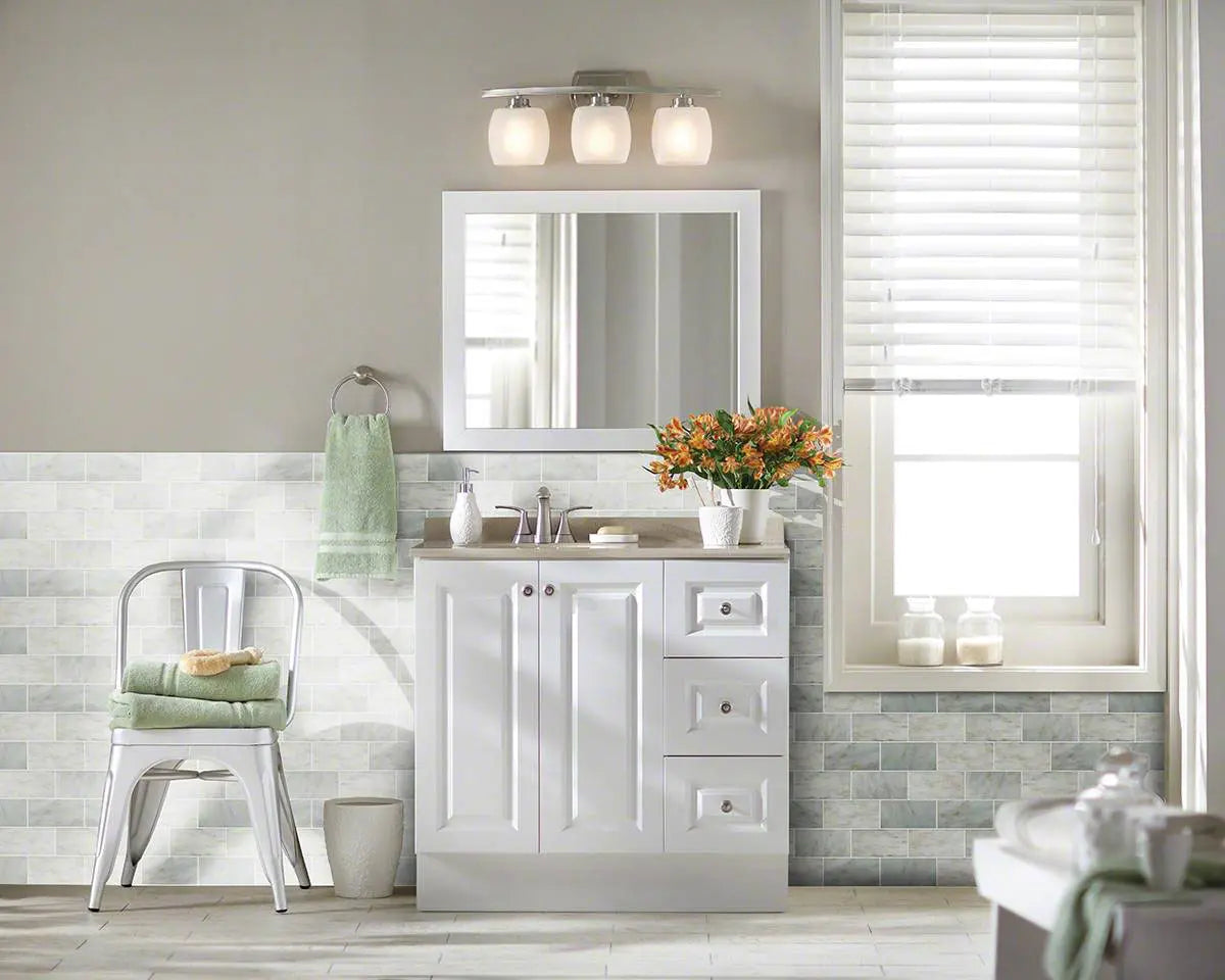 MSI Surfaces Backsplash Arabescato Carrara Marble Subway Tile 3x6
