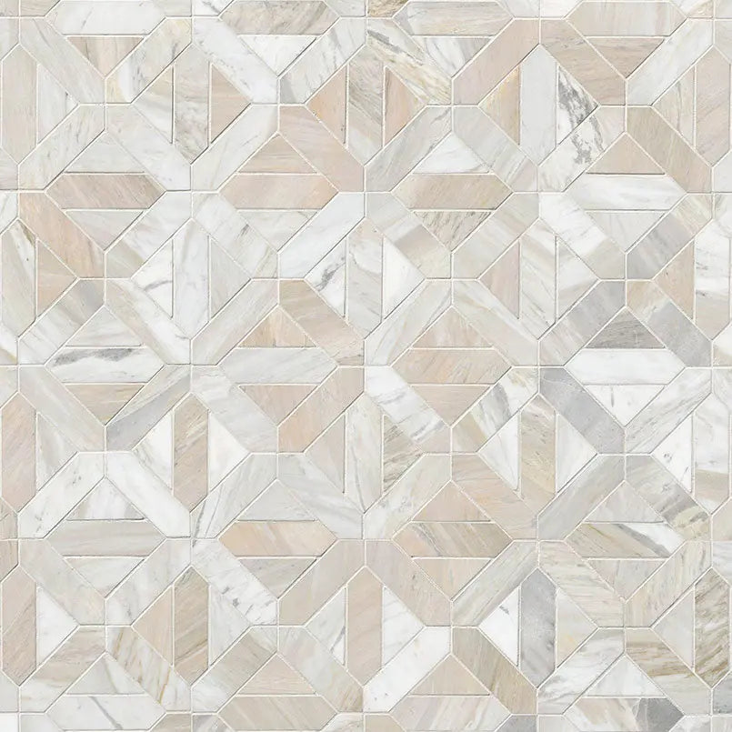 MSI Surfaces Backsplash Athena Gold Geometrica Honed Tile