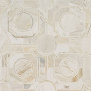 MSI Surfaces Backsplash Athena Gold Regency Polished Geometric Tile