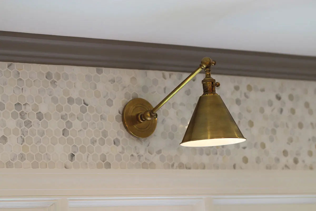 MSI Surfaces Backsplash Calacatta Gold 2” Hexagon Mosaic Tile