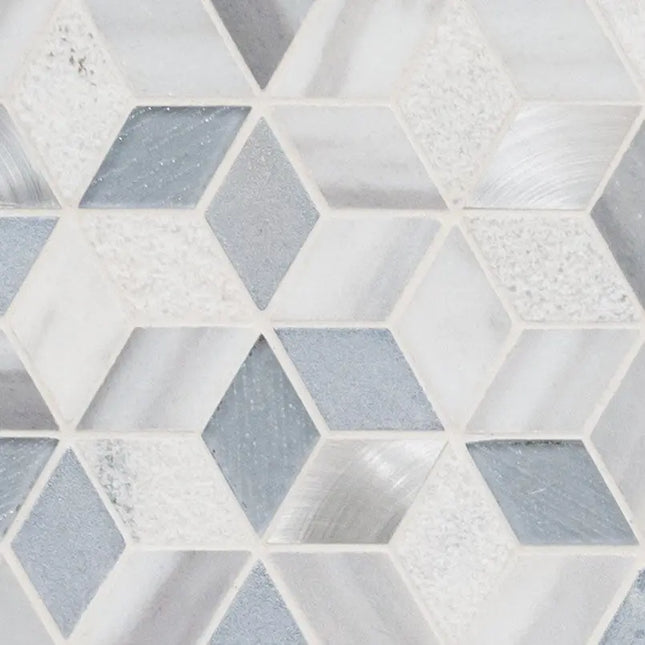 MSI Surfaces Backsplash Harlow Cube Pattern Mosaic Tile - Plumbing Market