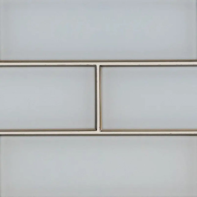 MSI Surfaces Backsplash Ice Bevel Glass Subway Tile 4X12 - Plumbing Market