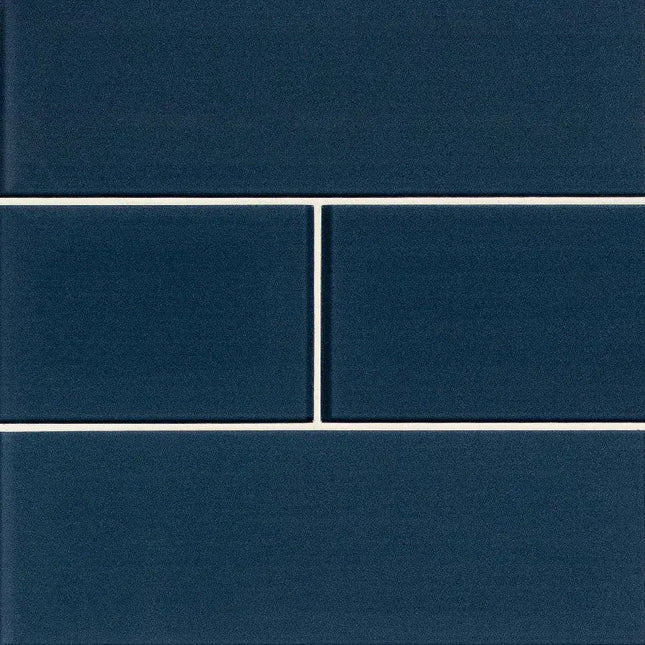 MSI Surfaces Backsplash Midnight Glass Subway Tile 4X12 - Plumbing Market