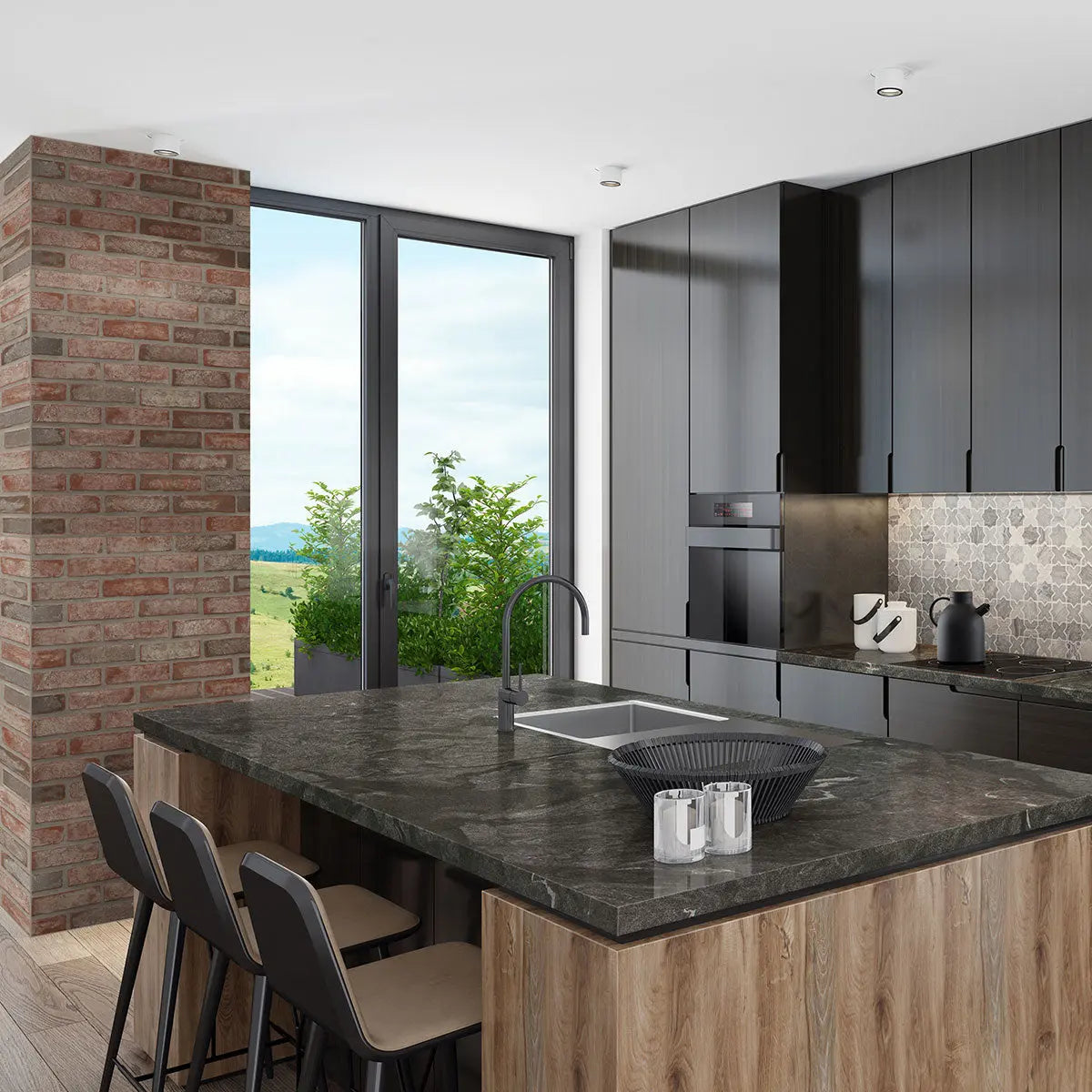 MSI Surfaces Backsplash Noble Red Reclaimed Clay Brick Tile - Plumbing Market
