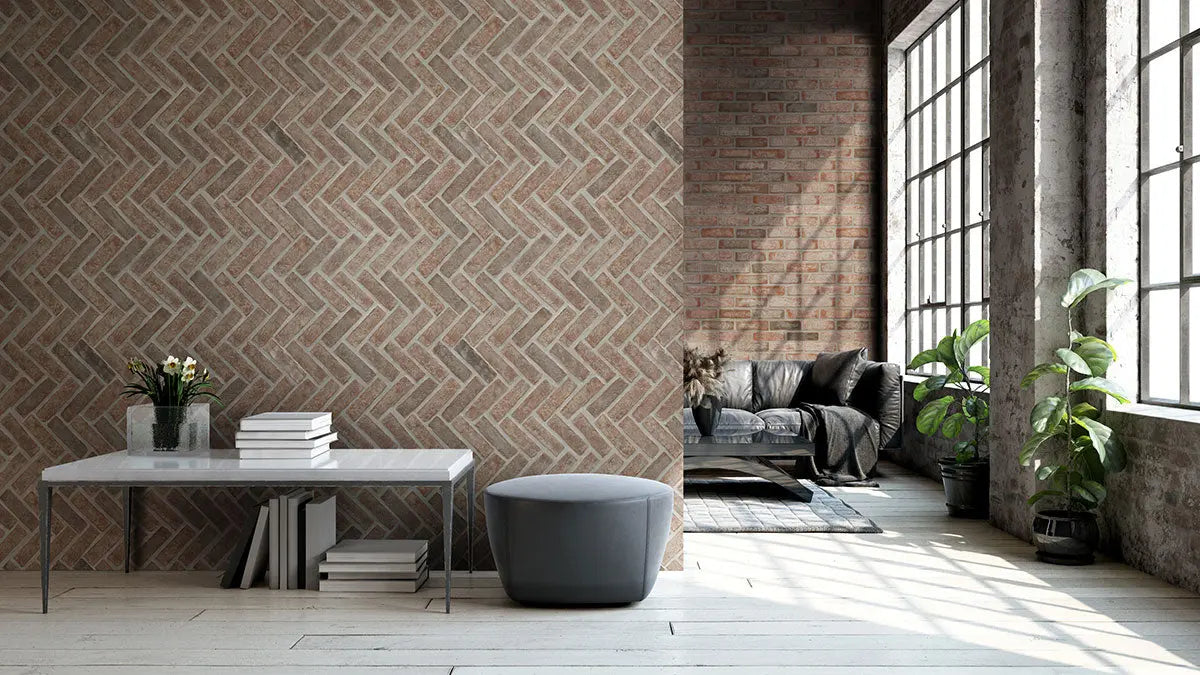 MSI Surfaces Backsplash Noble Red Reclaimed Clay Brick Tile - Plumbing Market
