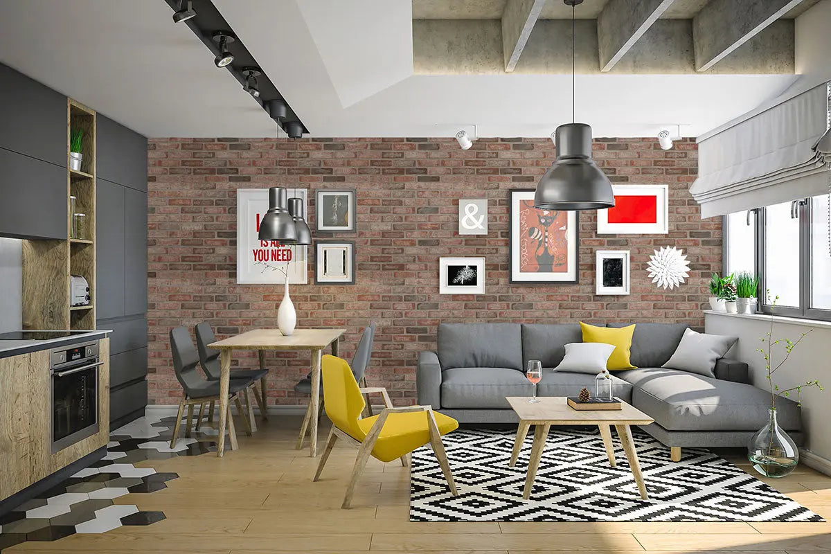 MSI Surfaces Backsplash Noble Red Reclaimed Clay Brick Tile - Plumbing Market