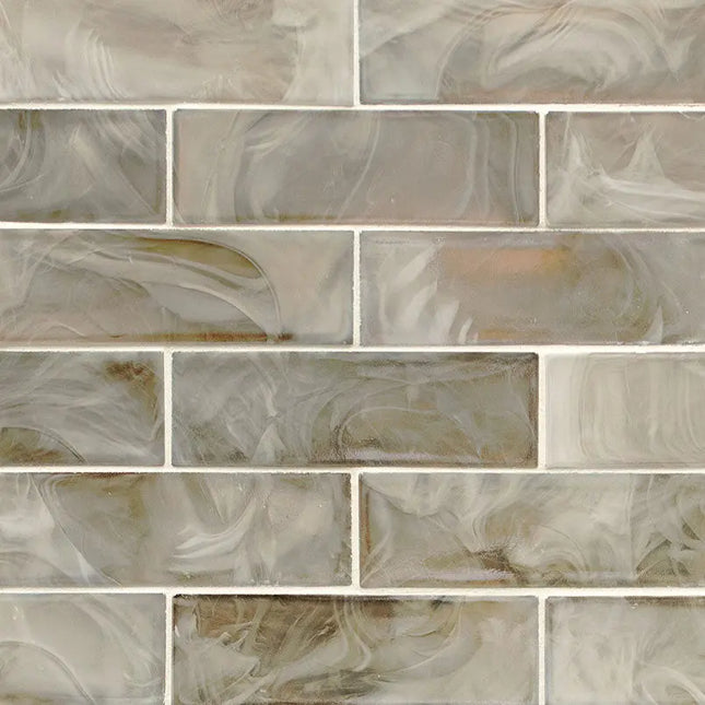 MSI Surfaces Backsplash Opalina Glass Subway Tile 2X6 - Plumbing Market