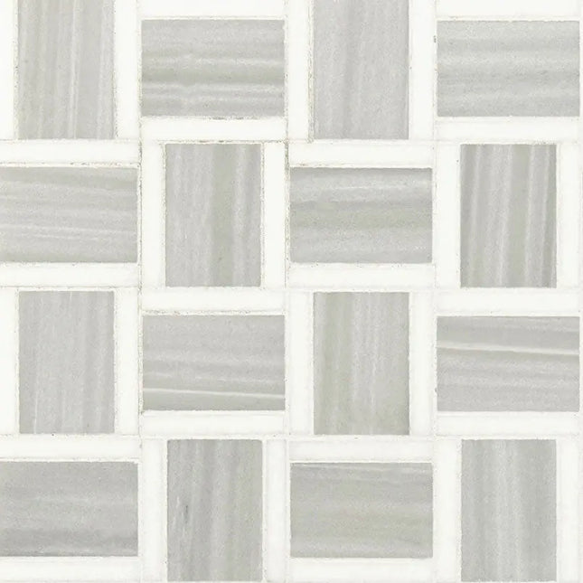 MSI Surfaces Backsplash Peoria Pattern Polished Marble Tile - Plumbing Market