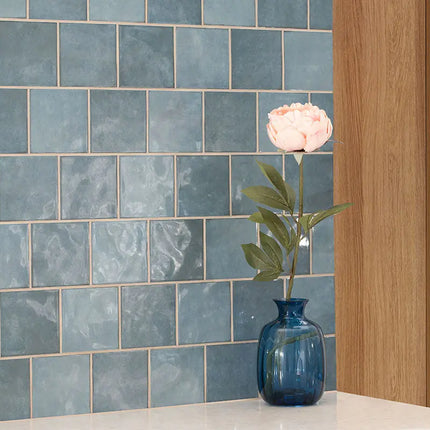 MSI Surfaces Backsplash Renzo Denim Glossy Tile 5x5 - Plumbing Market